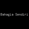 Bahagia Sendiri