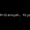 Maulana Ardiansyah, Alyssa Dezek