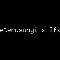 Seterusunyi x Ifan