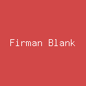 Firman Blank