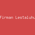 Firman Lestaluhu