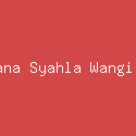 Fitriana Syahla Wangi Indah