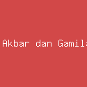 Ichsan Akbar dan Gamila Arief