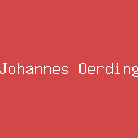 Johannes Oerding