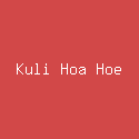 Kuli Hoa Hoe