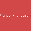 Orange And Lemons