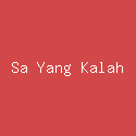 Sa Yang Kalah