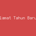 Selamat Tahun Baruan