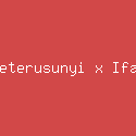 Seterusunyi x Ifan