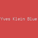 Yves Klein Blue