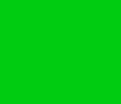 00cc11 - Green Color Informations