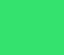 34e26e - Caribbean Green Color Informations