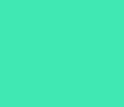 40e8b3 - Eucalyptus Color Informations