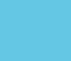 64c7e4 - Turquoise Blue Color Informations