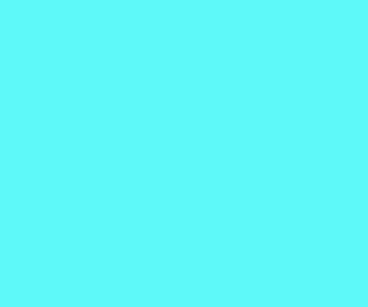 5ef9f9 - Aquamarine Color Informations