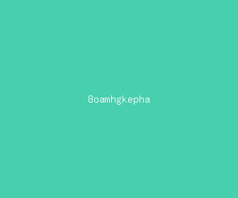 8oamhgkepha meaning, definitions, synonyms