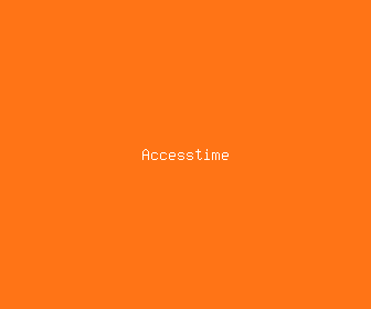 accesstime meaning, definitions, synonyms