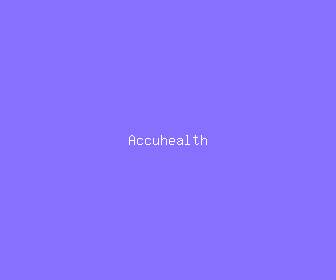 accuhealth meaning, definitions, synonyms