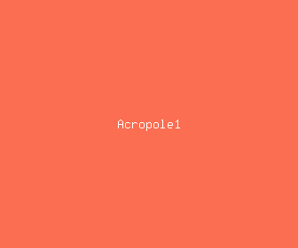 acropole1 meaning, definitions, synonyms