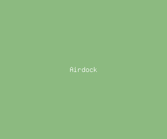 airdock meaning, definitions, synonyms