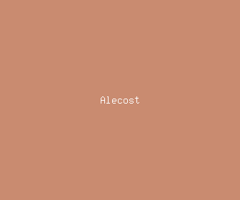 alecost meaning, definitions, synonyms