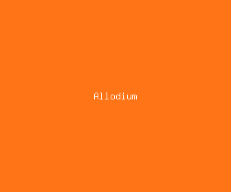 allodium meaning, definitions, synonyms