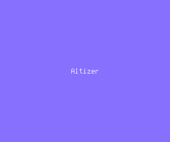 altizer meaning, definitions, synonyms