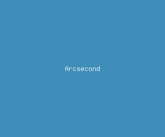 arcsecond meaning, definitions, synonyms