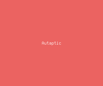 autaptic meaning, definitions, synonyms