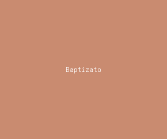 baptizato meaning, definitions, synonyms