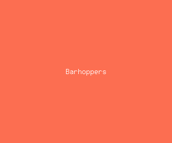 barhoppers meaning, definitions, synonyms