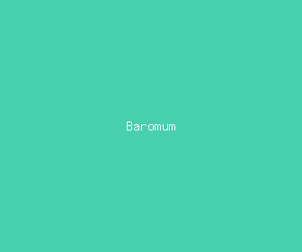 baromum meaning, definitions, synonyms