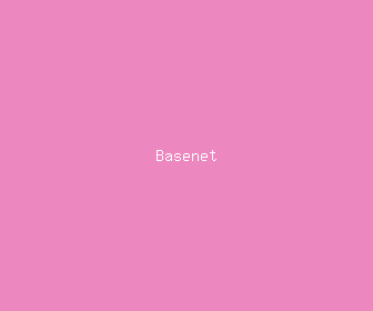 basenet meaning, definitions, synonyms