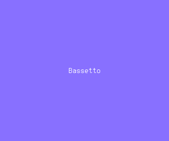bassetto meaning, definitions, synonyms