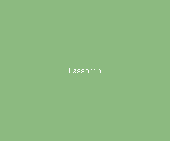 bassorin meaning, definitions, synonyms