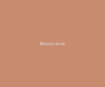 benzocaine meaning, definitions, synonyms