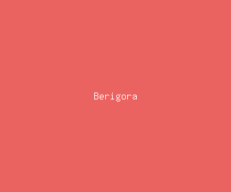 berigora meaning, definitions, synonyms