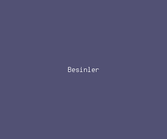 besinler meaning, definitions, synonyms