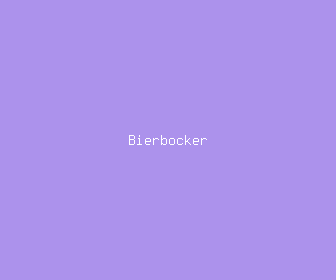 bierbocker meaning, definitions, synonyms