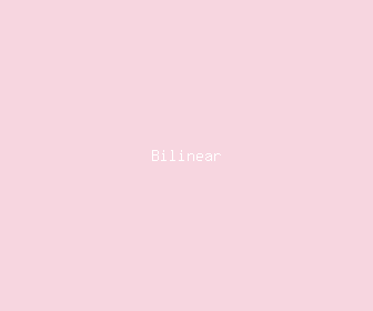 bilinear meaning, definitions, synonyms