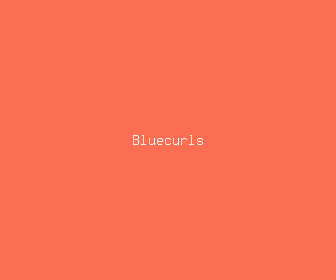 bluecurls meaning, definitions, synonyms