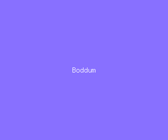 boddum meaning, definitions, synonyms