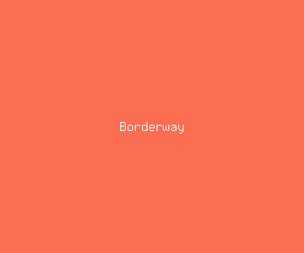 borderway meaning, definitions, synonyms