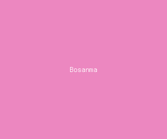 bosanma meaning, definitions, synonyms