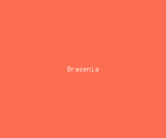brasenia meaning, definitions, synonyms