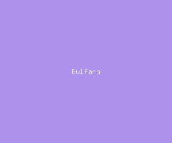 bulfaro meaning, definitions, synonyms