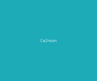 calhoon meaning, definitions, synonyms