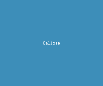 callose meaning, definitions, synonyms