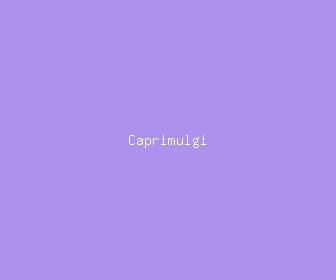 caprimulgi meaning, definitions, synonyms
