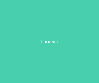 carmean meaning, definitions, synonyms